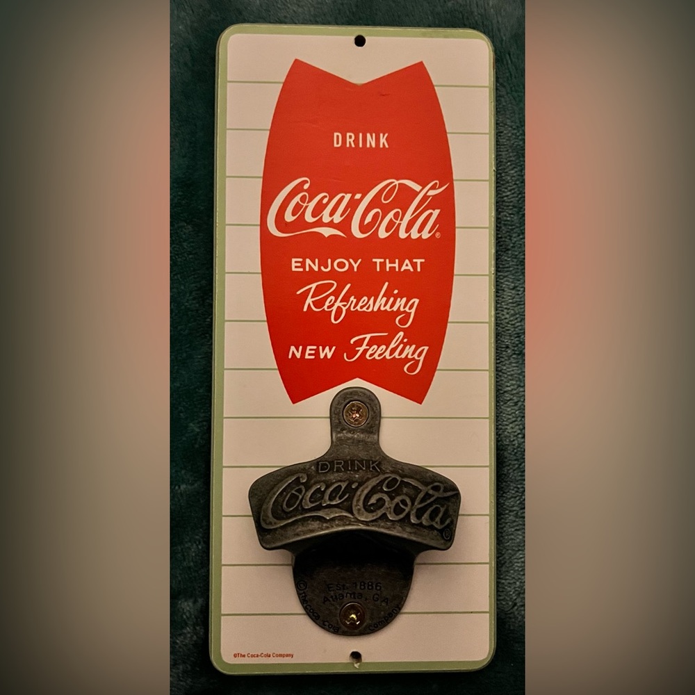 Coca Cola Wall Bottle Opener